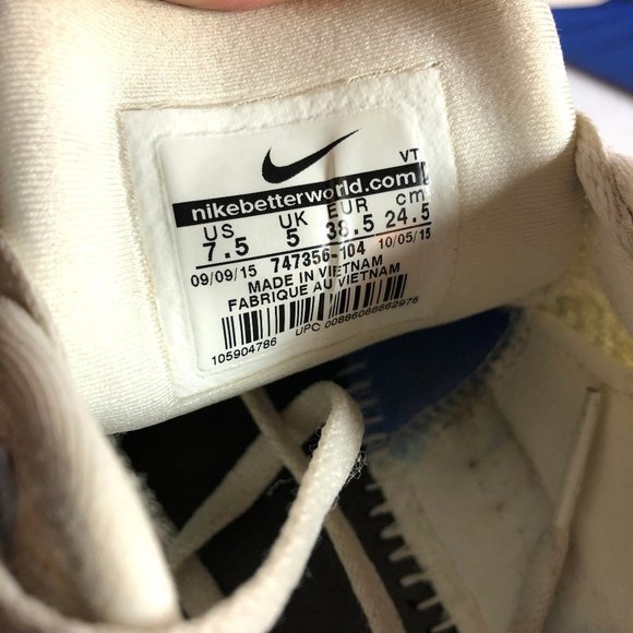 NIKE LUNARGLIDE 7 747356-104 Running Shoes ~sz 7.5 - Picture 4 of 8